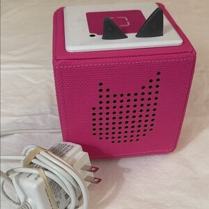 Interactive Pink Audio Storytelling Box for Kids